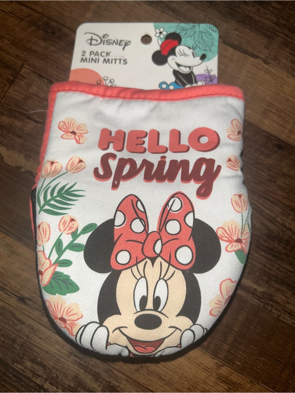 Disney Minnie Mouse 'Hello Spring' Mini Mitts
